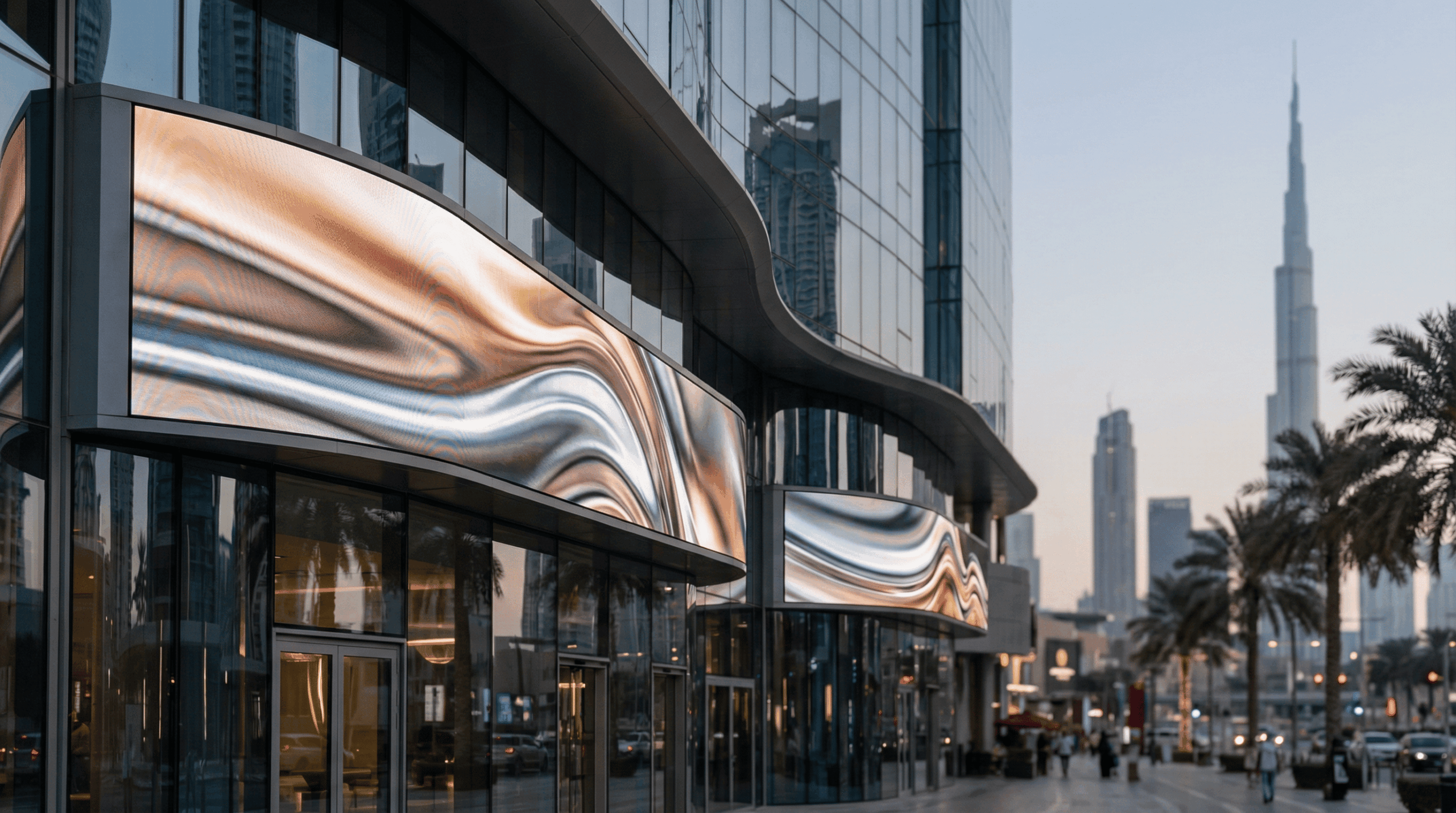 Flexible LED Display : Transforming UAE Spaces