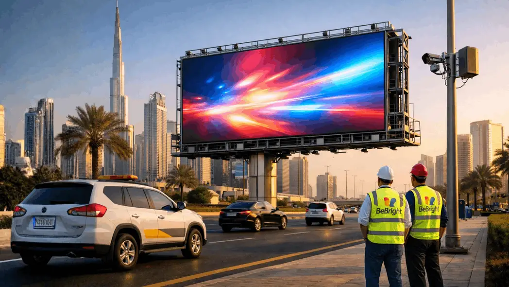 Outdoor LED Screen Permit Dubai