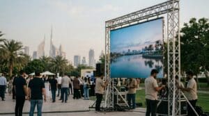Outdoor led displays for event organisers in Dubai
