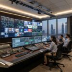 audio visual installation in dubai control center