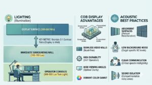 Command Center -lightning, acoutics explained
