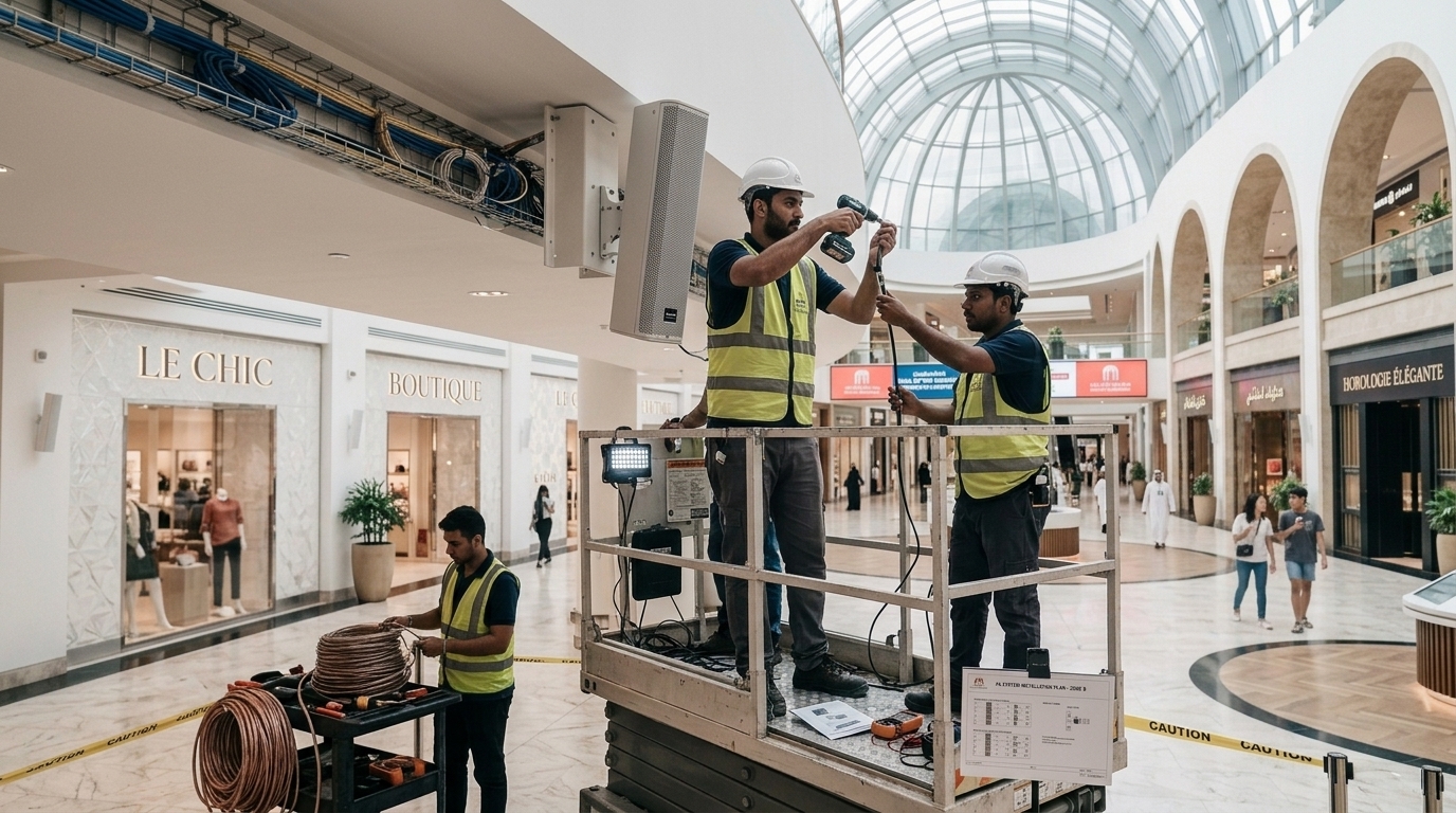 public address system supplier in Dubai