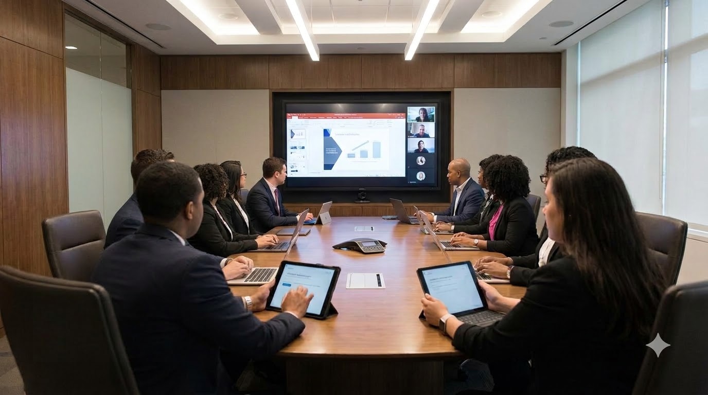 Benefits of Integrating AV Technology in a Boardroom